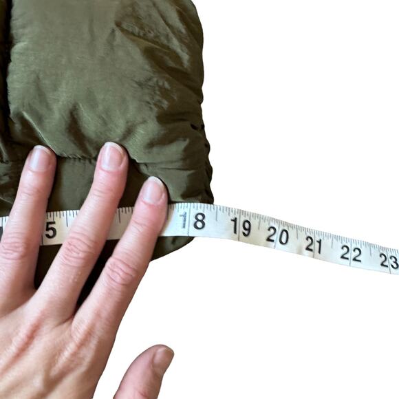 NEW Oof Wear Oversize Hooded Jacket 9063 Verde Oliva Olive Green - Picture 12 of 14